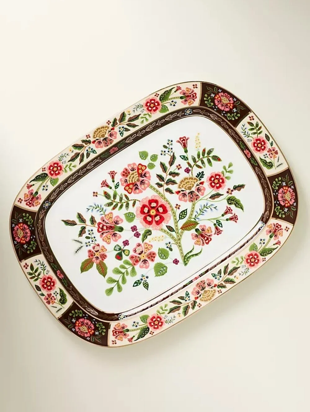 NWT Rifle Paper Co. Gracie Porcelain Large Platter